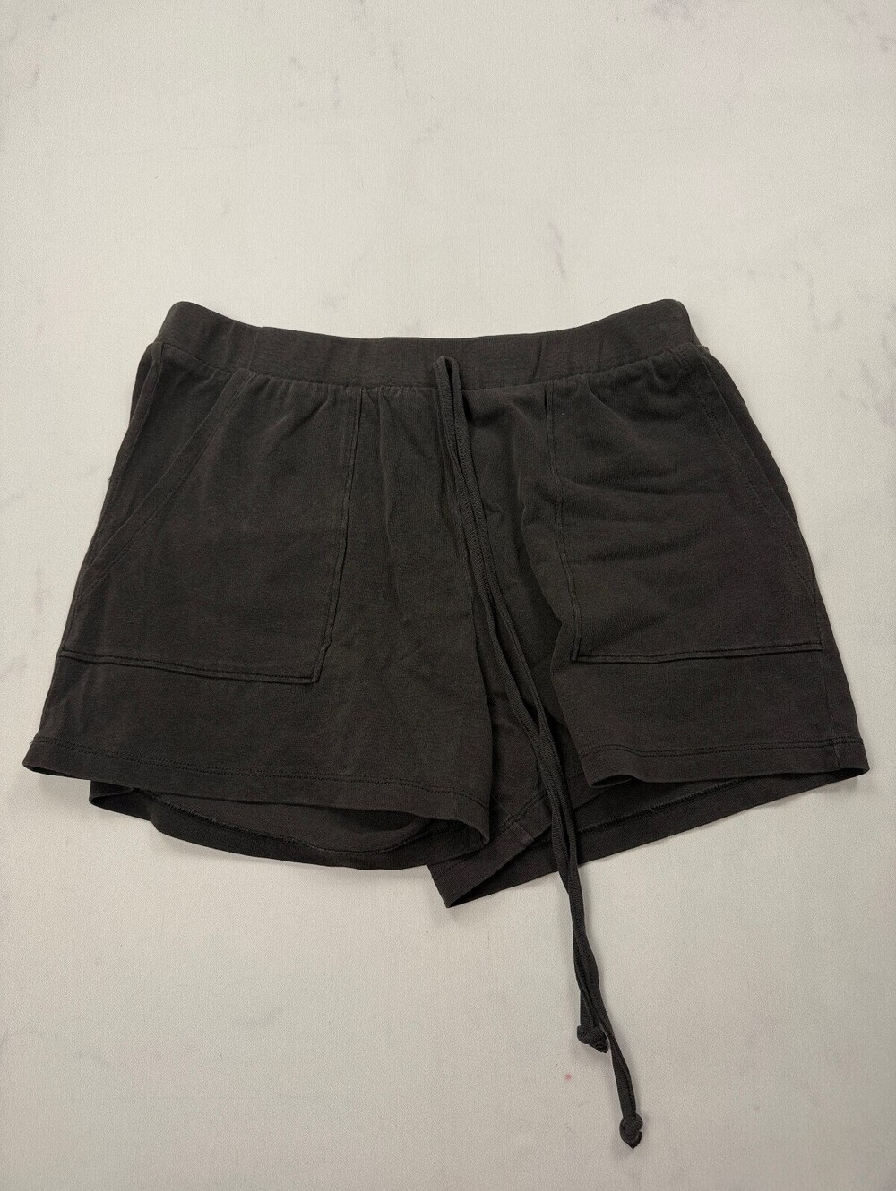 Double Zero Spicy Shorts Black Modern Minimalist Cropped - Womens Small
